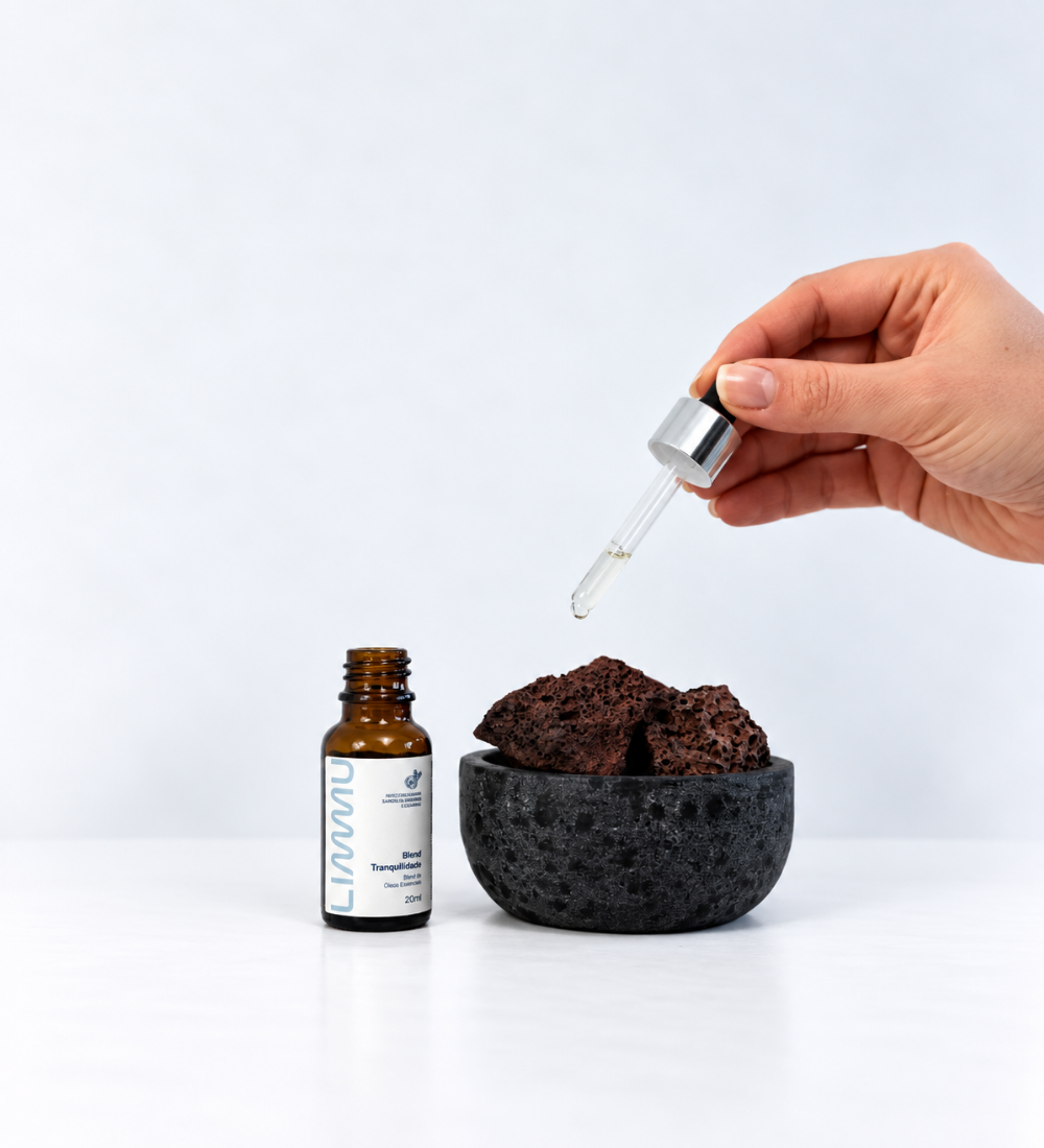 Difusor de Pedras Vulcânicas - Blend Tranquilidade