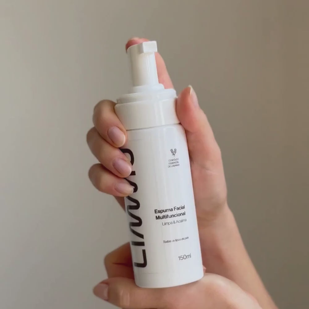 Espuma Facial Multifuncional - Limpa&Acalma
